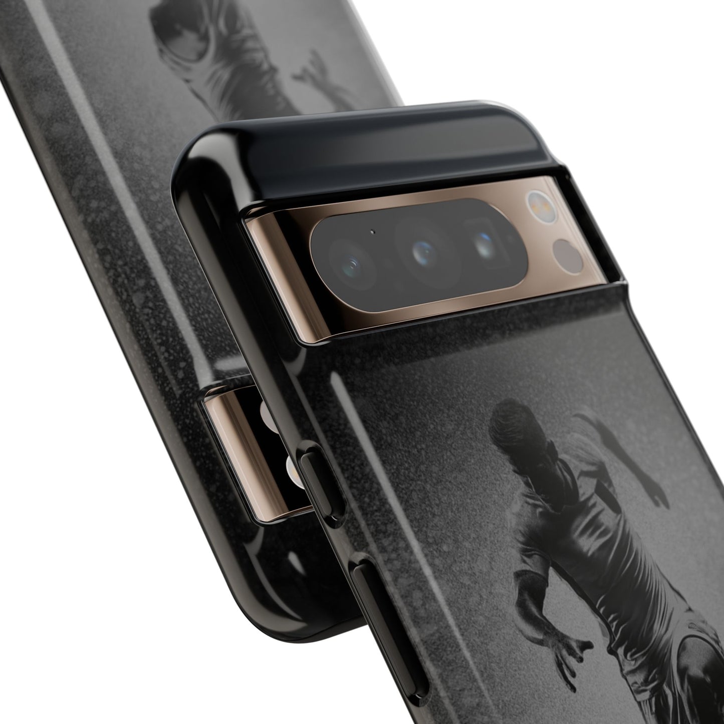 A Tough Phone Case of - A Soccer Player.