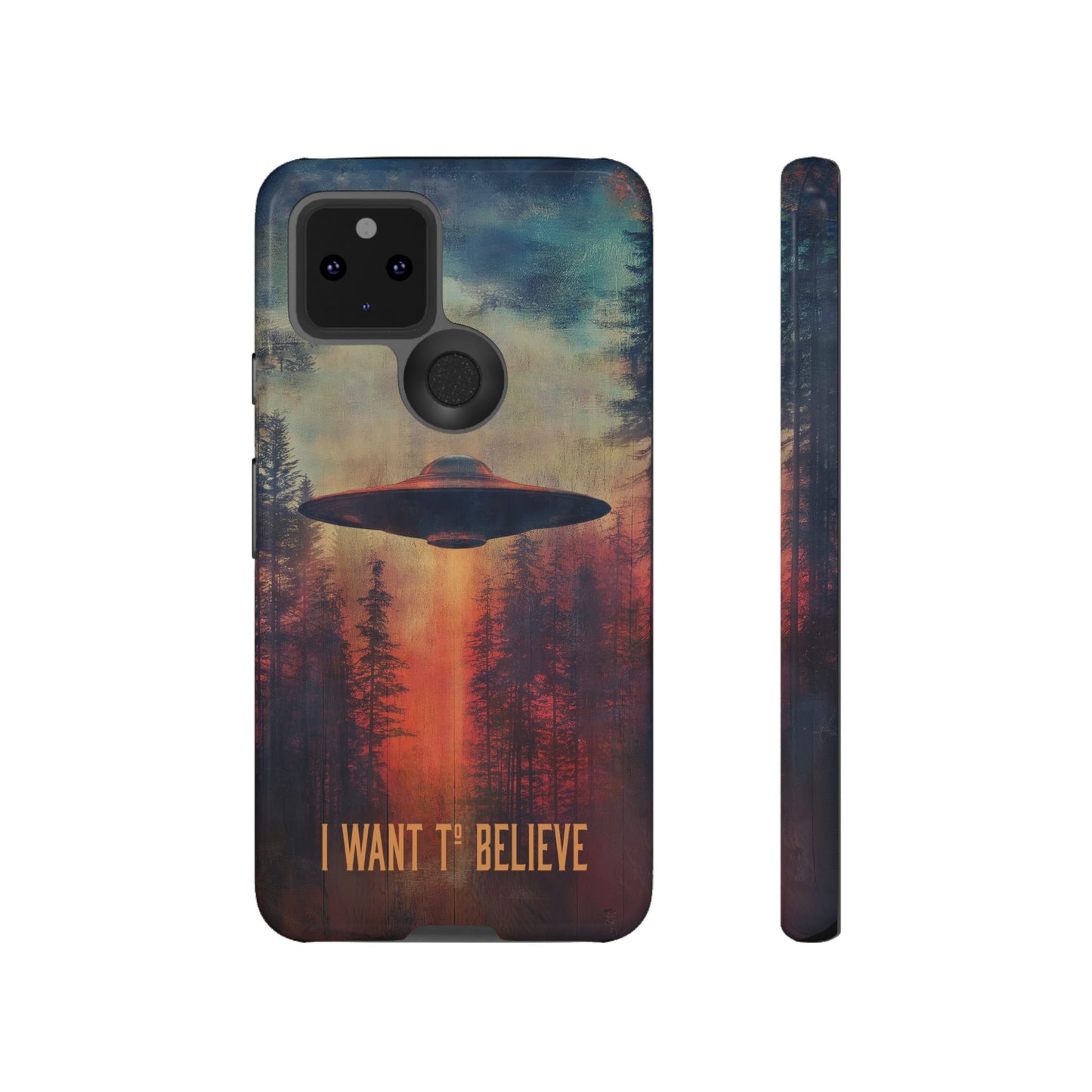 A Tough Phone Case of - UFO Space Conspiracy Cover.