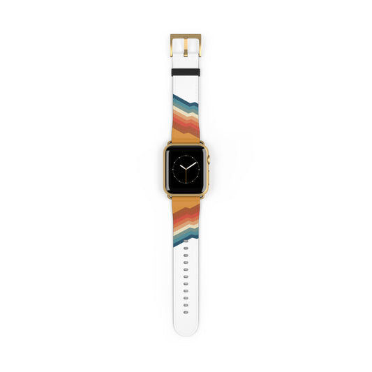 Multicolor Apple Watch Band, Colorful Replacement Strap for Apple Watch, Stylish Wristband Accessory, Gift for Tech Enthusiasts, Fun iWatch