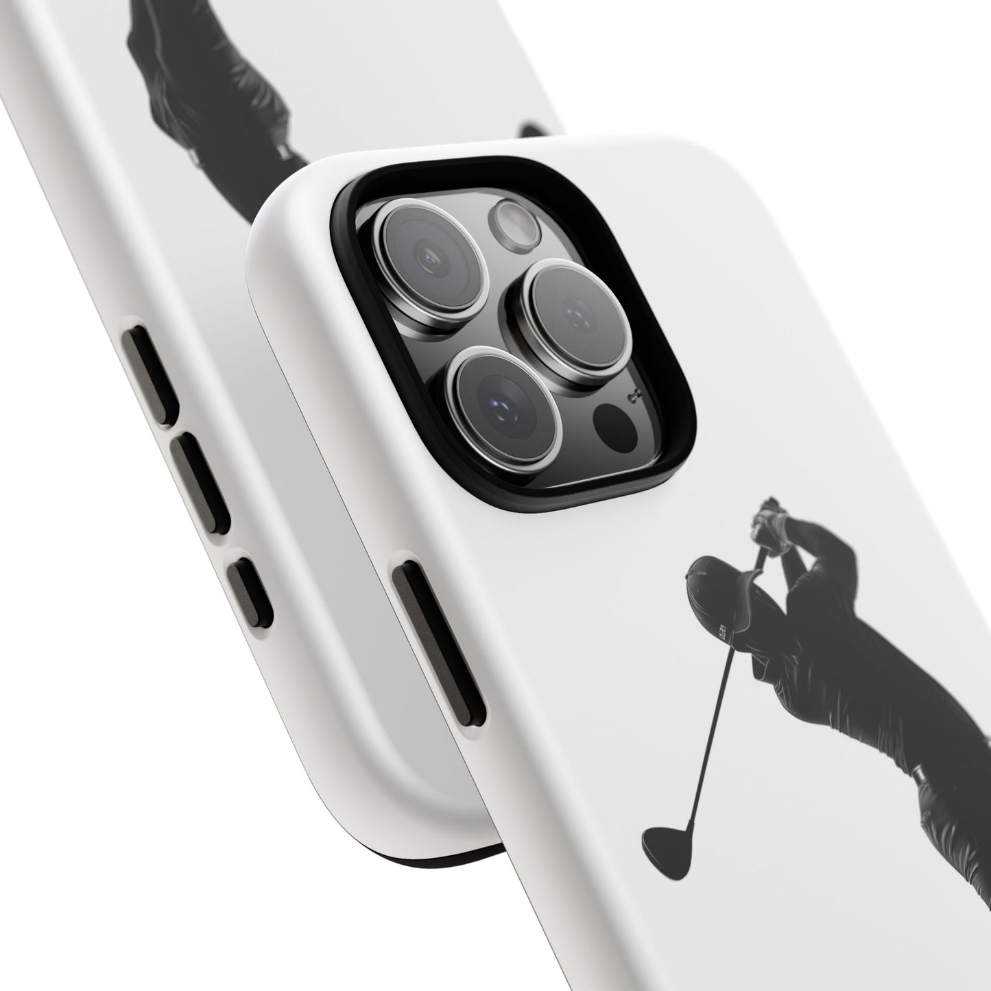 A Tough Phone Case of - A Golfer Teeing Off.
