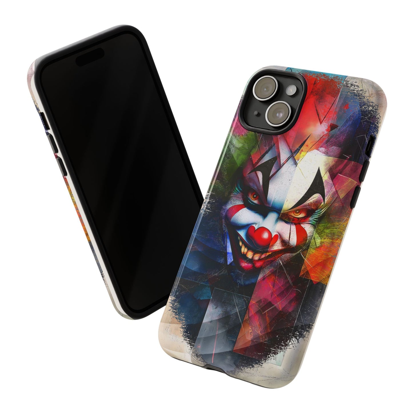 A Tough Phone Case of - A Whimsical Clown.