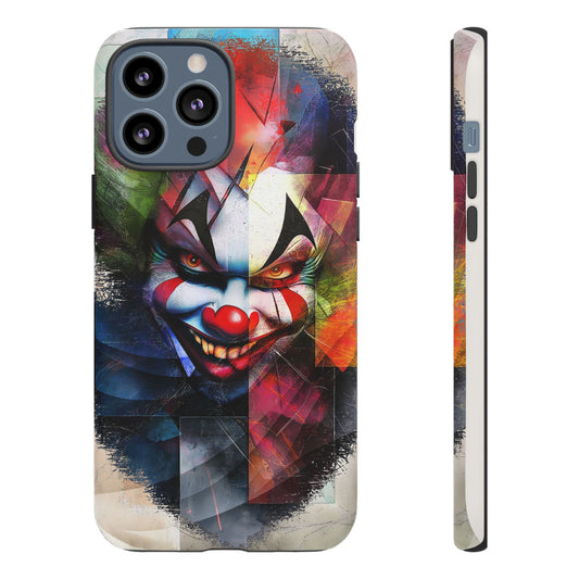 A Tough Phone Case of - A Whimsical Clown.