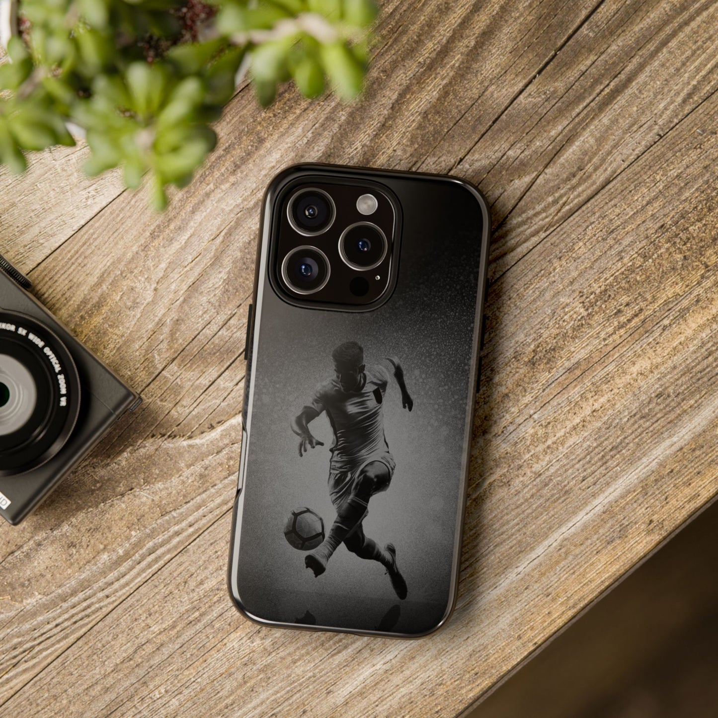 A Tough Phone Case of - A Soccer Player.