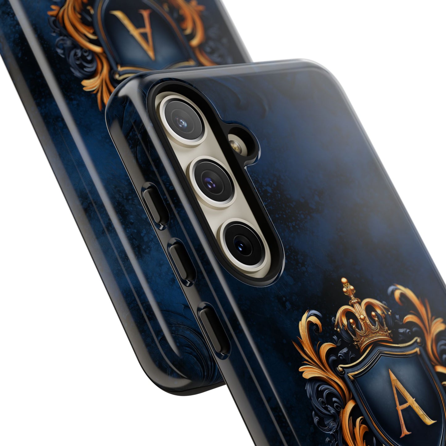 A Personalized Tough Phone Case of - A Family Crest Design.