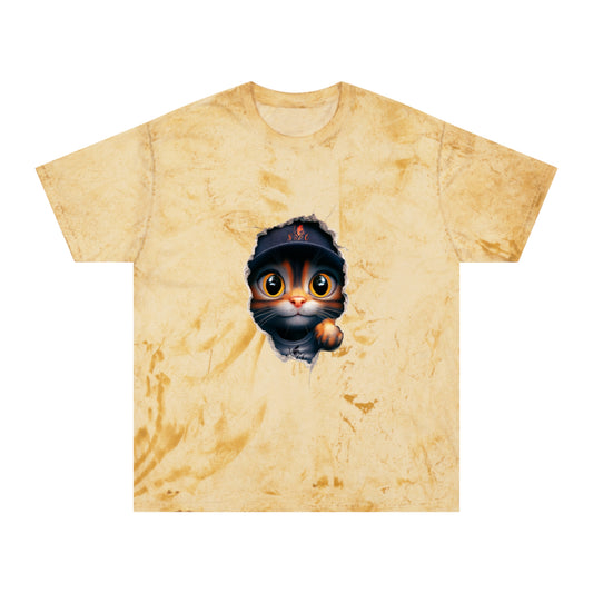 Sand Cat Unisex Color Blast T-Shirt.