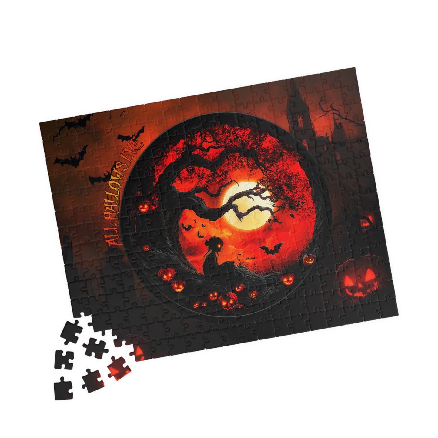 Halloween Jigsaw Puzzle, All Hallows Eve.