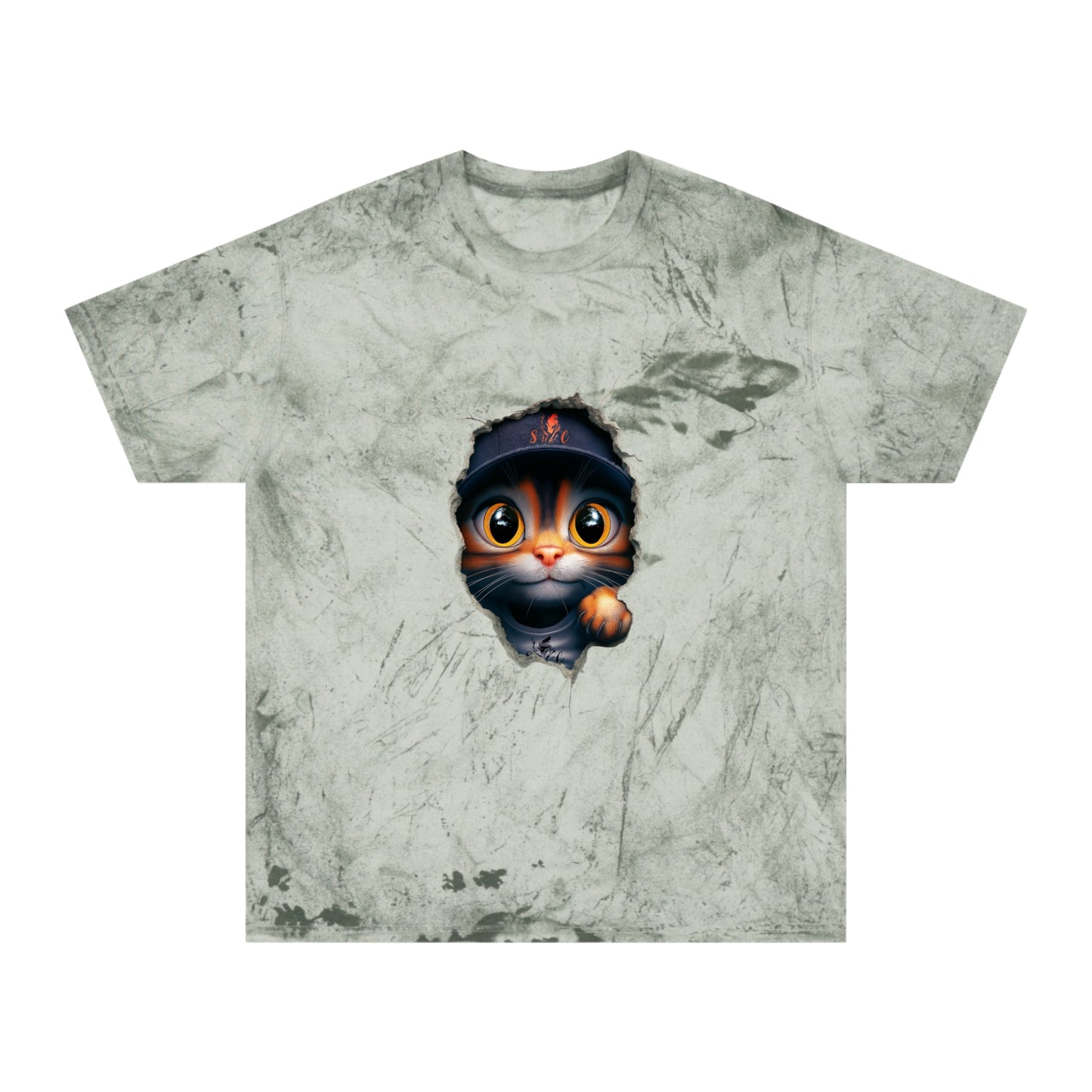 Sand Cat Unisex Color Blast T-Shirt.