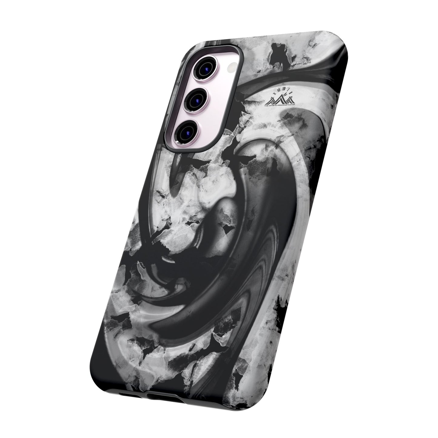 Phone Cases, Black and White Design, iPhone Case, Samsung Galaxy, Unique Gift, Protective Cover