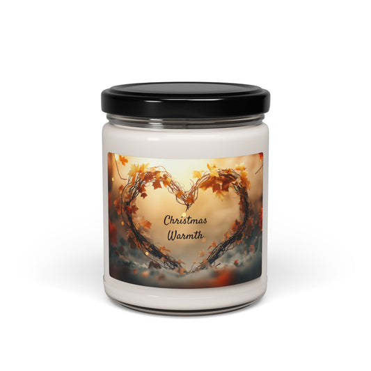 Personalized Christmas Scented Soy Candle, 9oz