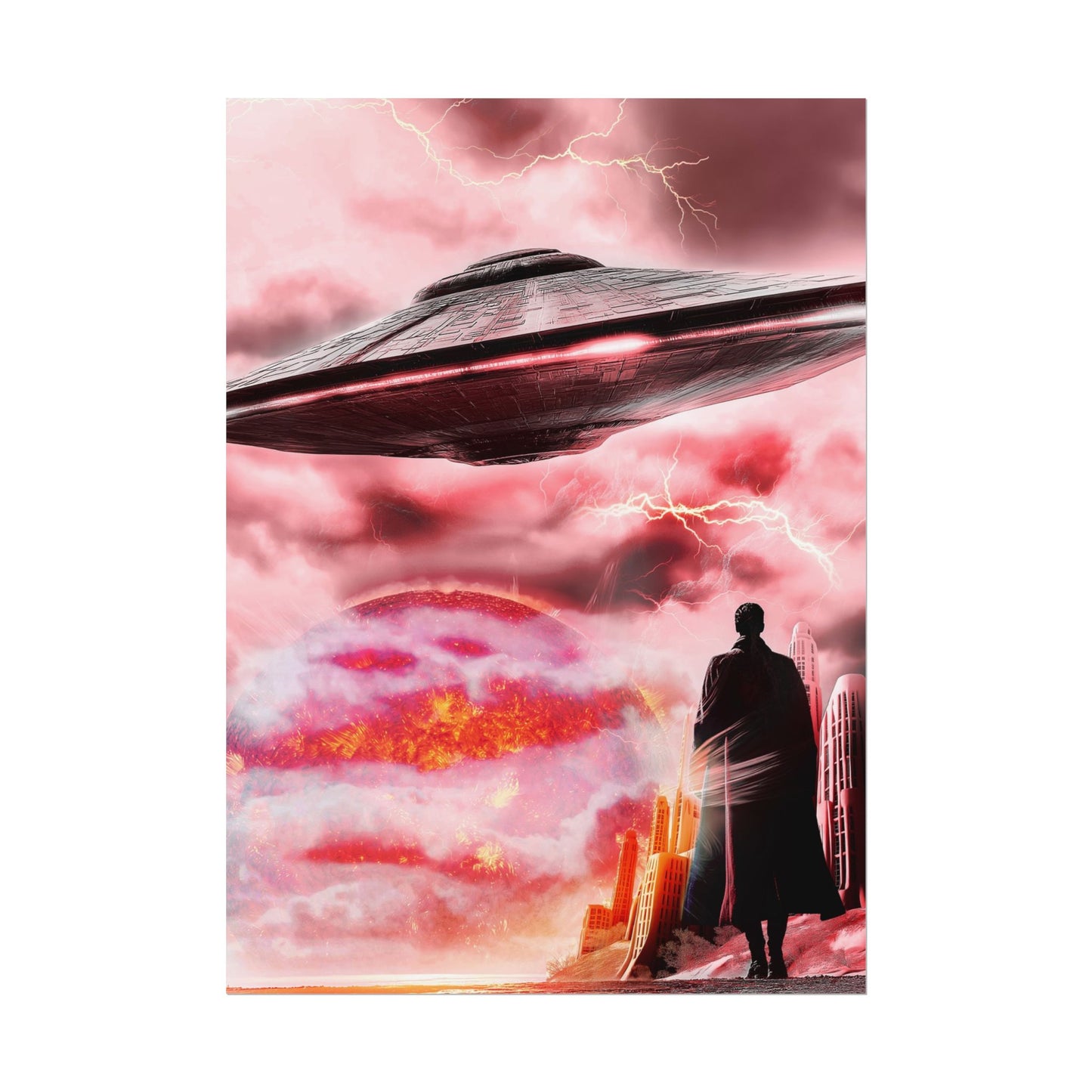 A Vertical Poster Print of - Time to Leave