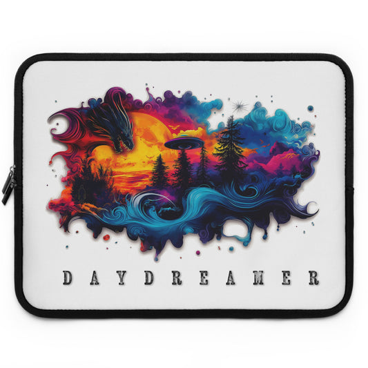 Daydreamer Laptop Sleeve - Protective Case for Computer, Dreamer Gift, Padded Cover, Tech Accessory, Laptop Bag, Computer Sleeve