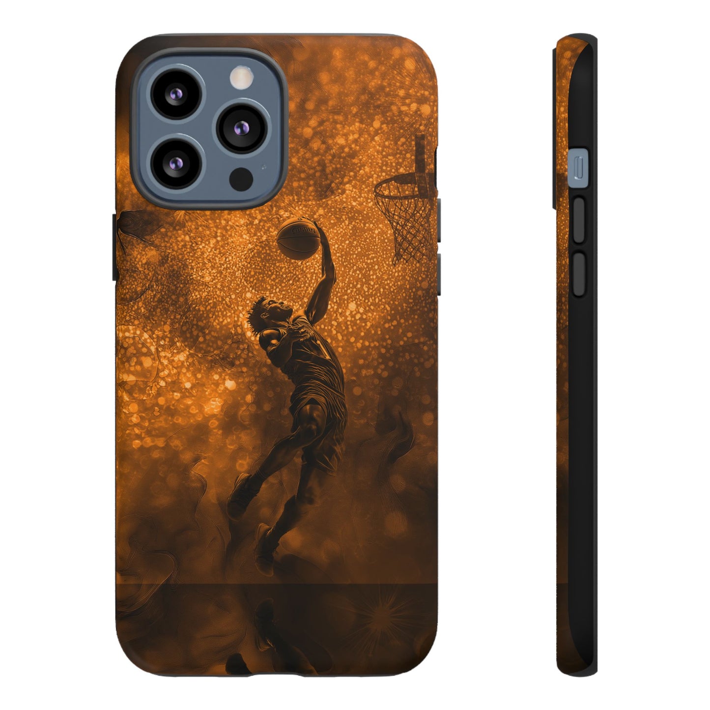 Basketball Tough Cases, Sports Phone Case for Basketball Fans, Protective Phone Cover, Durable Case, Gift for Athletes, Sports Lover