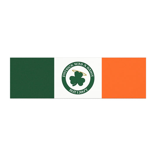 St. Patrick's Day Car Magnet - "Patrick Was A Saint" Irish Decor