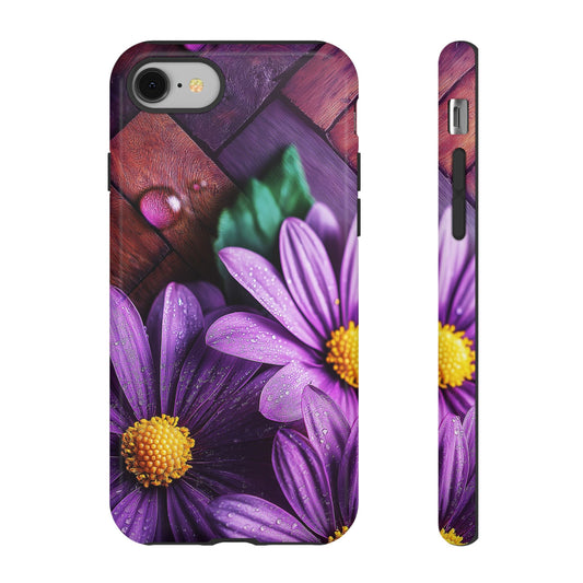 Floral Tough Cases, Phone Covers, Protective Floral Design Phone Case, Flower Pattern Smartphone Case, Tough Floral Phone Accessories,