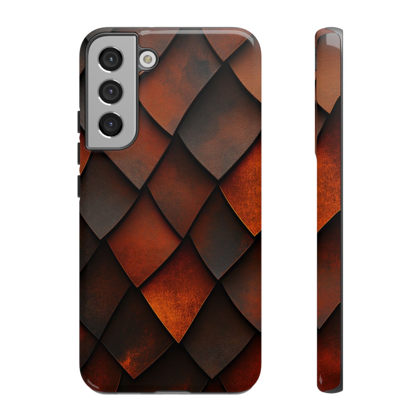 Phone Case Dragon Scale Design, Tough Cases for iPhone, Protective Smartphone Cover, Heavy Duty Shell.