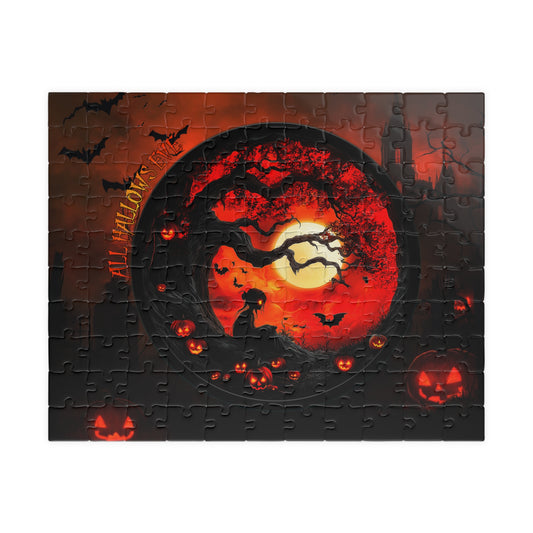 Halloween Jigsaw Puzzle, All Hallows Eve.