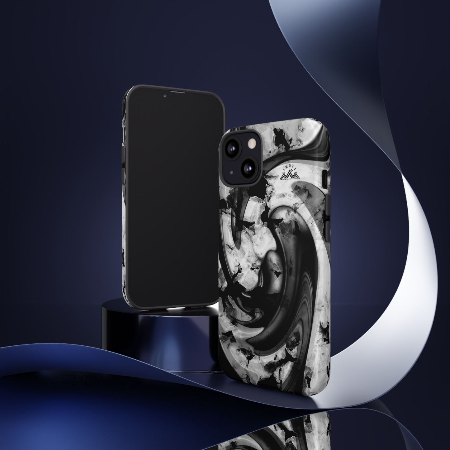 Phone Cases, Black and White Design, iPhone Case, Samsung Galaxy, Unique Gift, Protective Cover