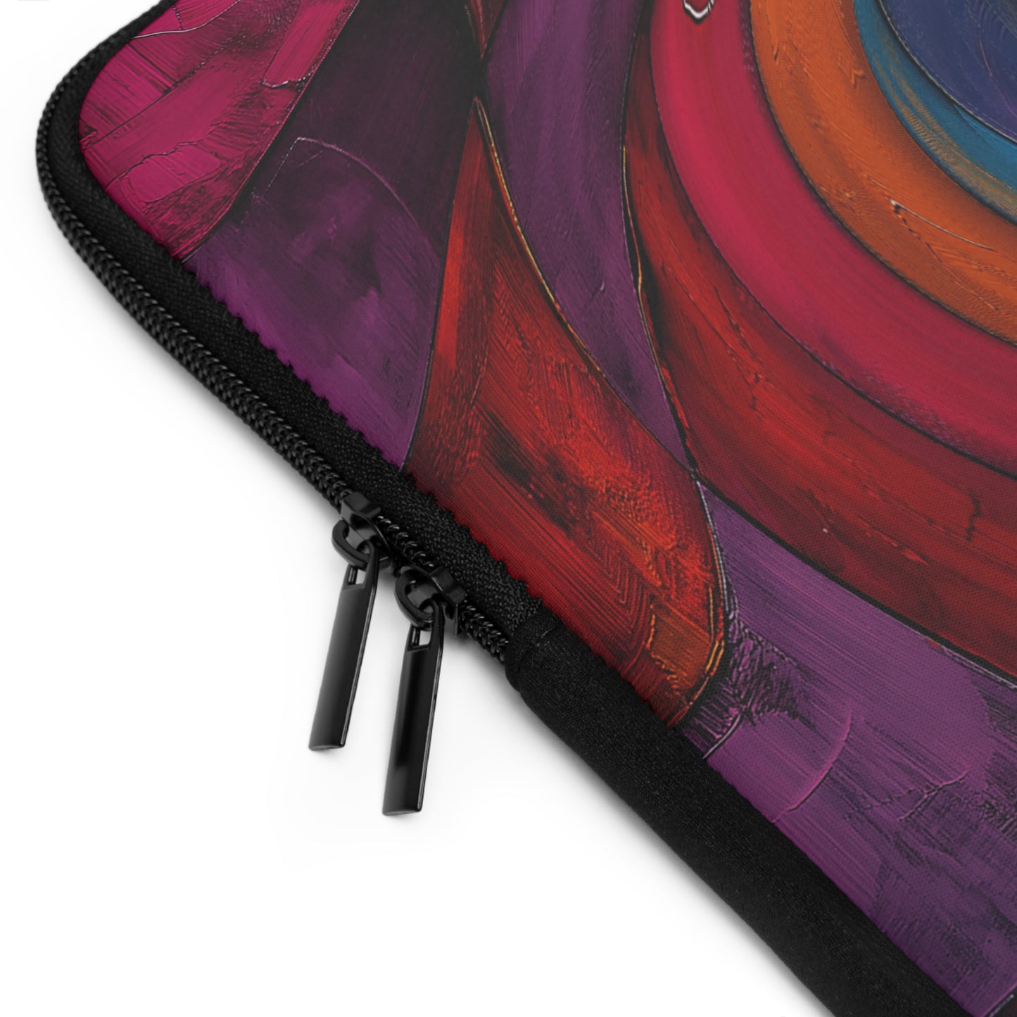 Colorful Wave Laptop Sleeve - Protective Case for MacBook, Waterproof Cover, Tech Accessories, Gift for Student, Study Supplies