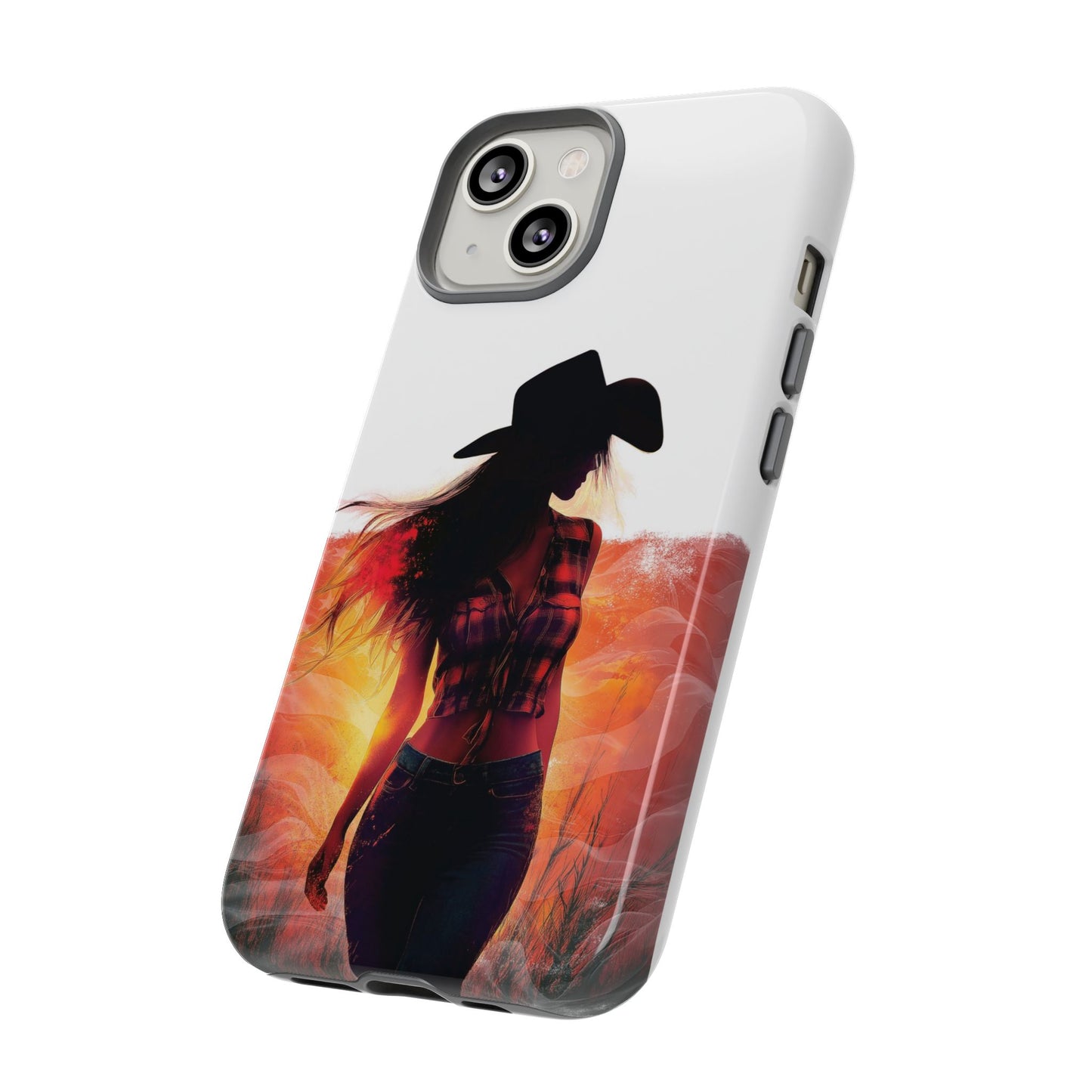 American Country Girl Phone Case, Tough iPhone, Google, Samsung Phone Cover. Perfect Gift for country-loving individuals.