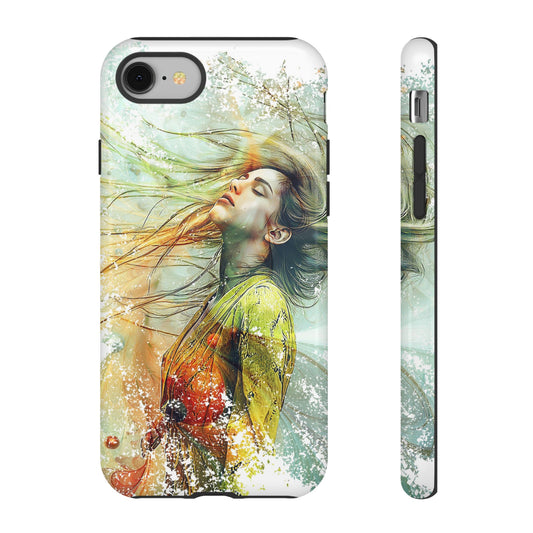 Phone Case Wind Storm Design, Tough Cases for iPhone, Protective Smartphone Cover, Heavy Duty Shell, Weather Pattern Accessories