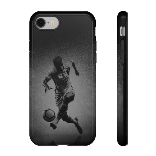 A Tough Phone Case of - A Soccer Player.