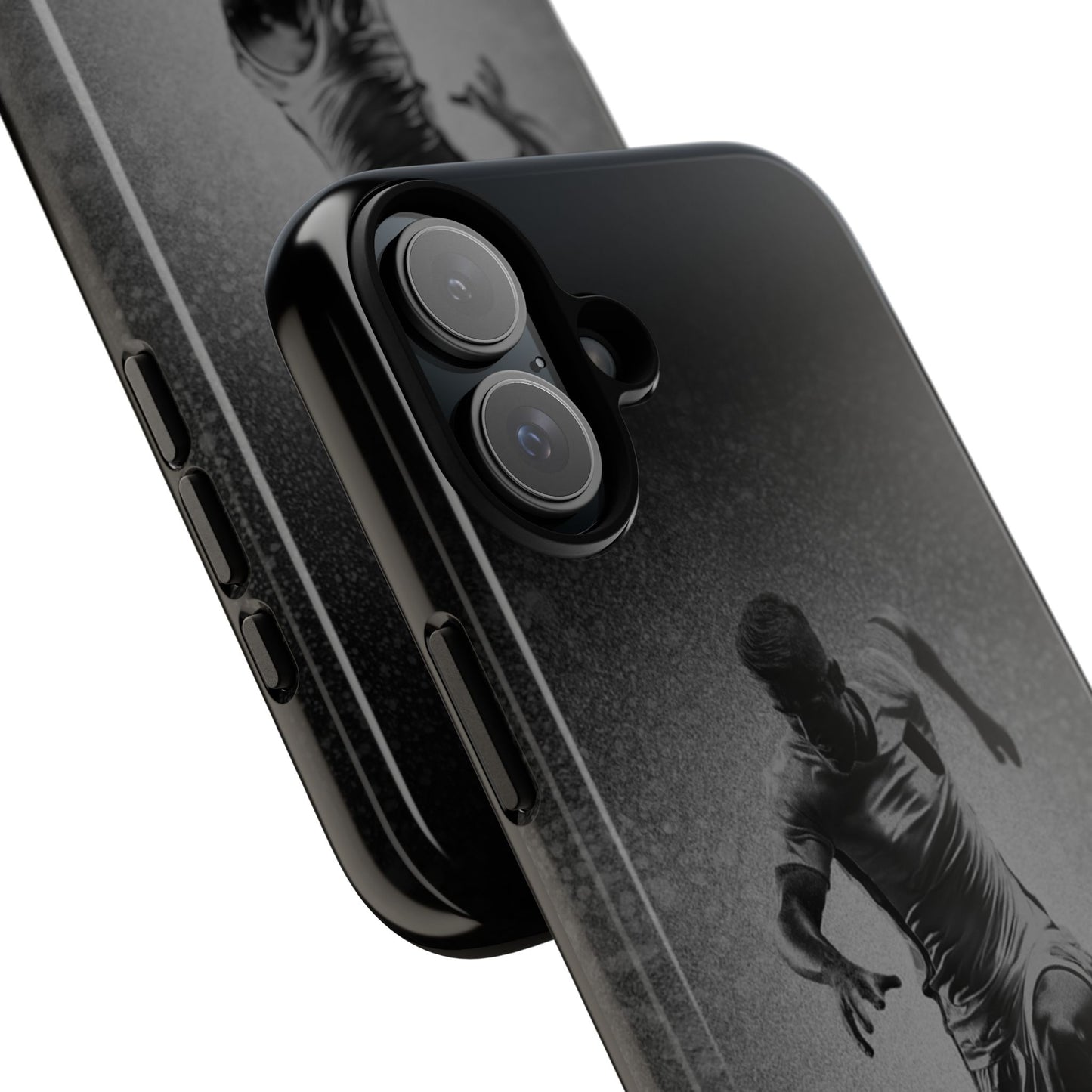 A Tough Phone Case of - A Soccer Player.