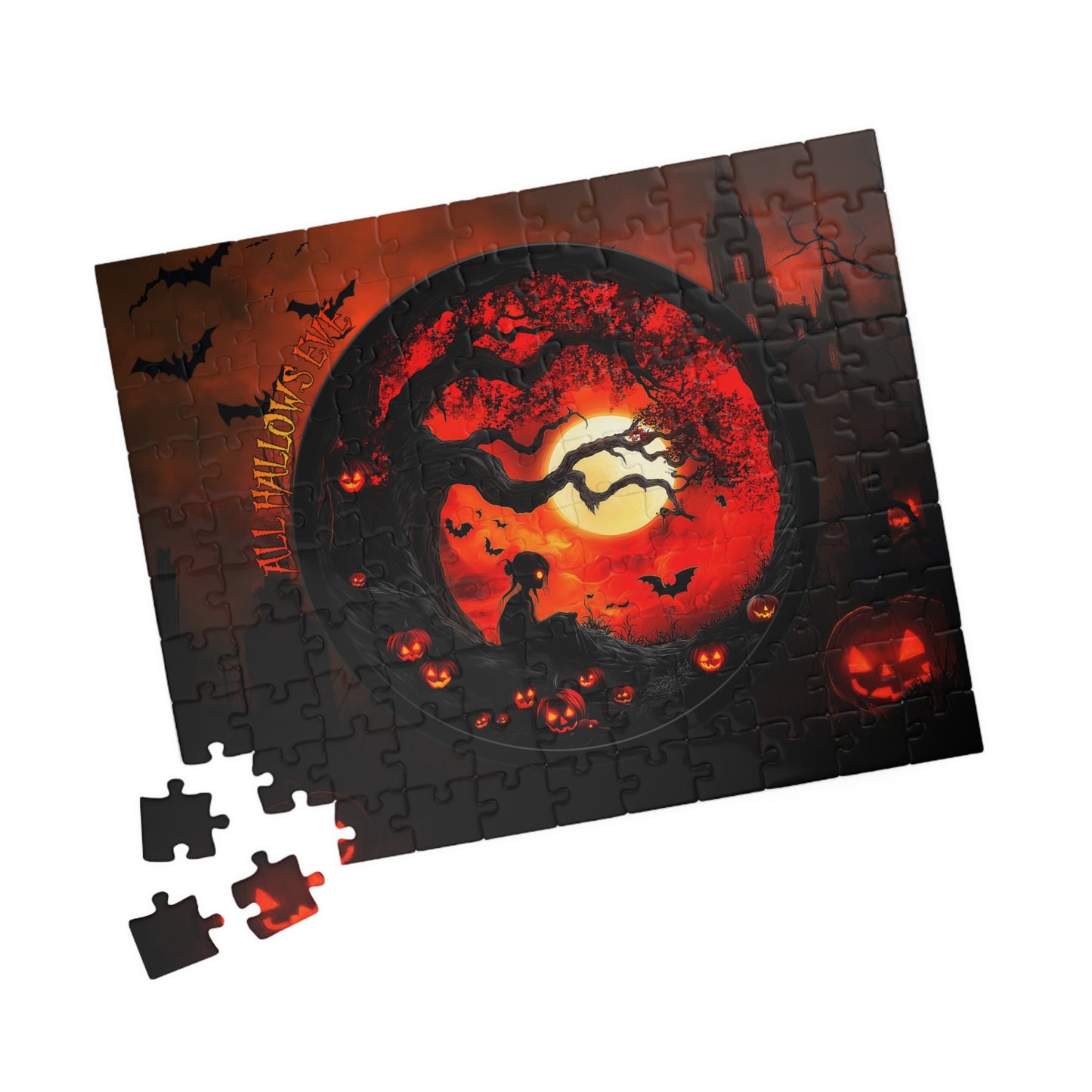 Halloween Jigsaw Puzzle, All Hallows Eve.