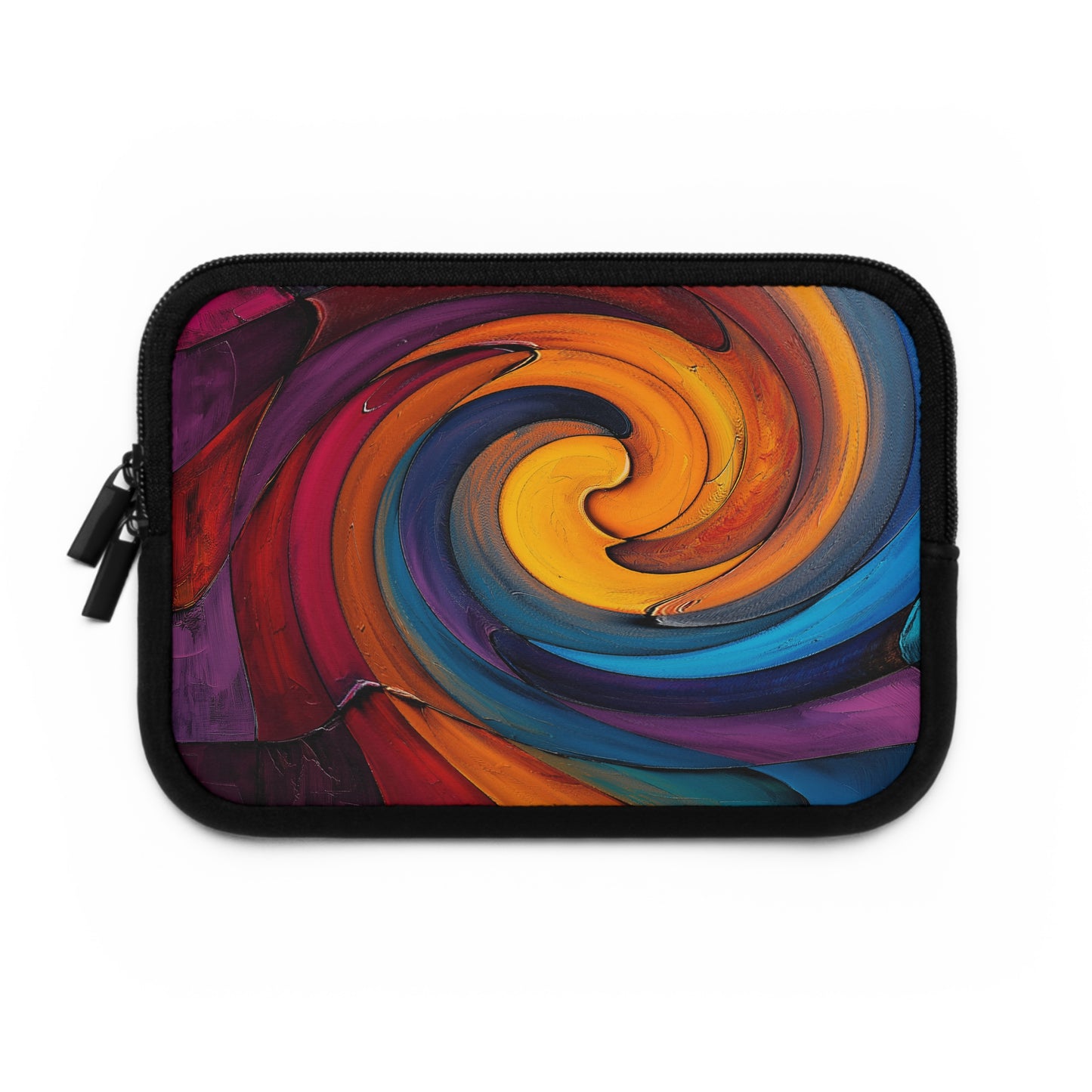 Colorful Wave Laptop Sleeve - Protective Case for MacBook, Waterproof Cover, Tech Accessories, Gift for Student, Study Supplies