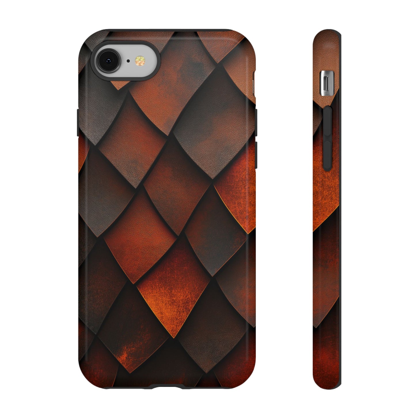 Phone Case Dragon Scale Design, Tough Cases for iPhone, Protective Smartphone Cover, Heavy Duty Shell.