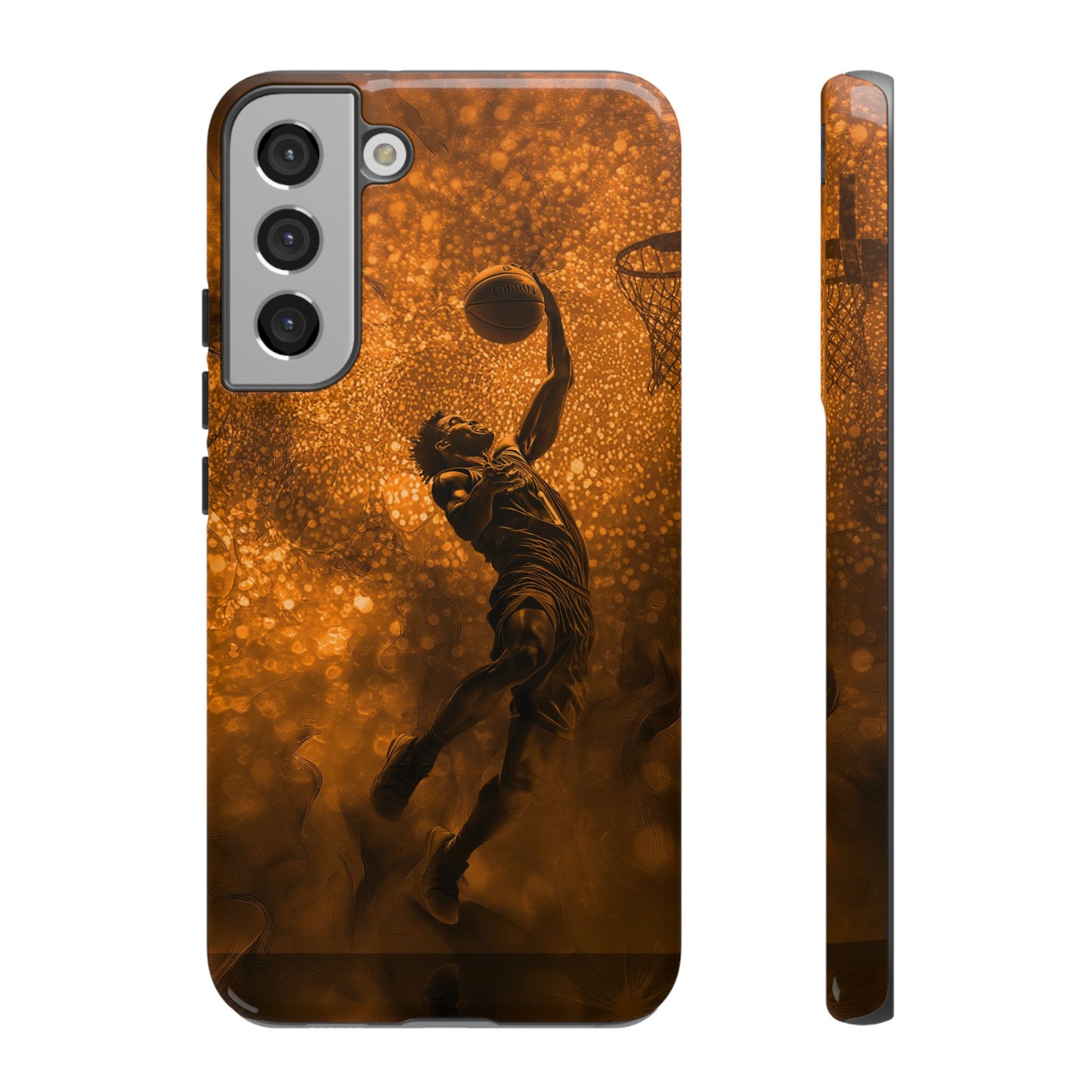 Basketball Tough Cases, Sports Phone Case for Basketball Fans, Protective Phone Cover, Durable Case, Gift for Athletes, Sports Lover