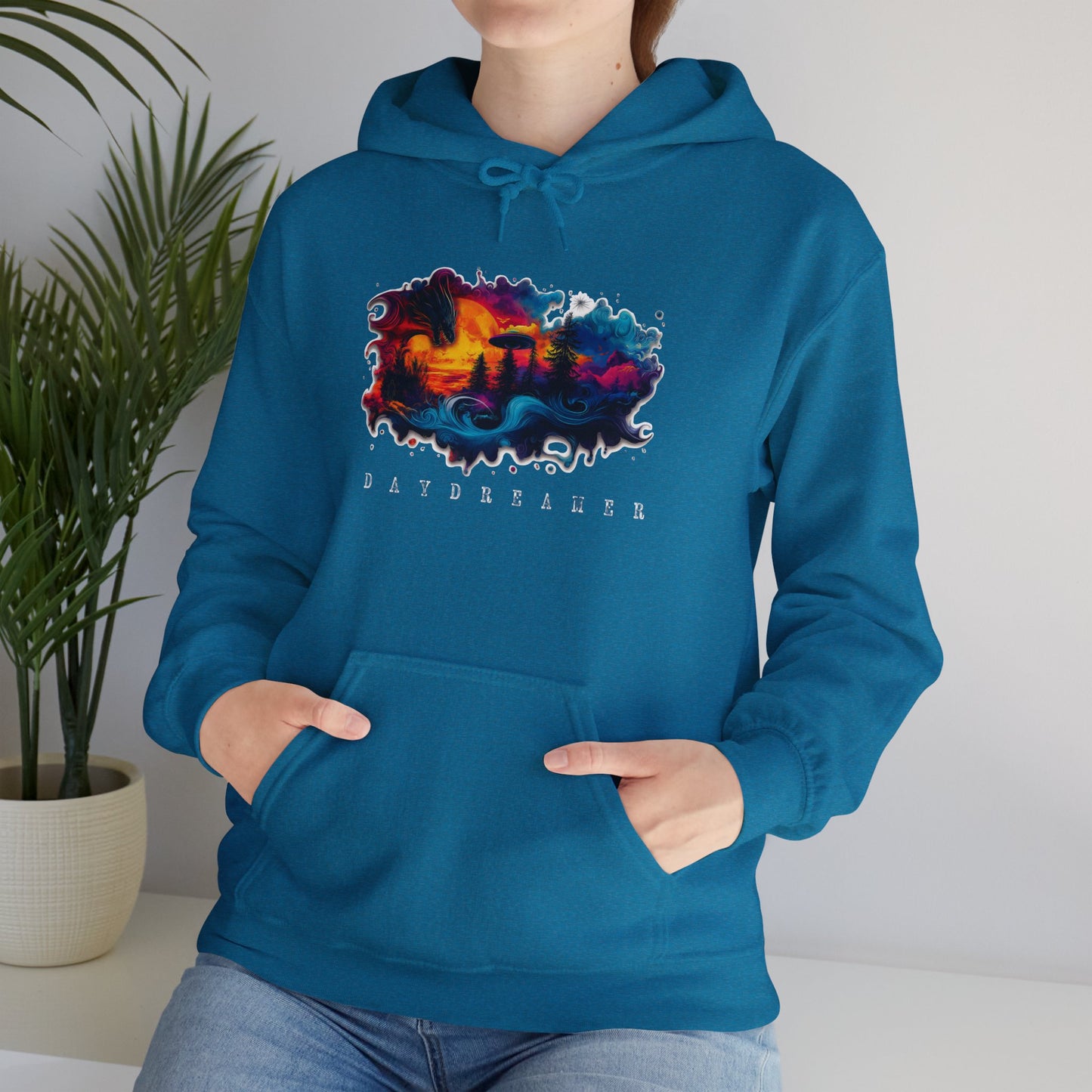 Daydreamer Unisex Hoodie, Cozy Daydreamer Hooded Jumper, Lounge Wear, Gift for Dreamers.